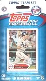 2012 Topps Minnesota Twins Factory Sealed Special Edition 17 Card Team Set; Cards Are Numbered MIN1 Through MIN17. Players Included Are Joe Mauer, Carl Pavano, Denard Span, Justin Morneau, Francisco Liriano and Others Plus a Stadium Card of Target FieldTM