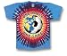 Sunburst Tye Dyed One World Soccer T Shirt