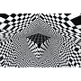 Breakaway Cube (Optical Illusion) Art Poster Print - 24" X 36"