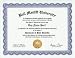 Bullmastiff Bull Mastiff Degree: Custom Gag Diploma Doctorate Certificate (Funny Customized Joke Gift - Novelty Item)