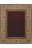 Mercier Rug 3'6x5'6 Burgundy