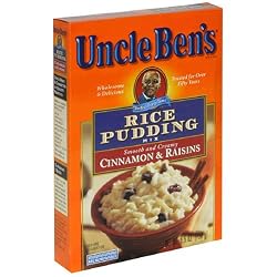 Uncle Ben's Cinnamon Raisin Rice Pudding, 5.5-Ounce Boxes (Pack of 12)