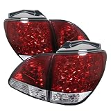Spyder Auto Lexus RX 300 Red Clear LED Tail Light