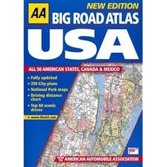 Big Road Atlas USA, Canada and Mexico 2002
