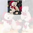 Holiday Schatzi (medium) 10" by Gund 88223