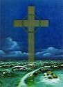 3D Lenticular Picture / Poster 10.5" X 13.5" - CROSS OVER THE SEA