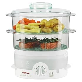 Tefal Ultra Compact VC100115 Steamer, 2 Tier