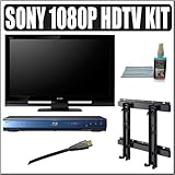 Sony Bravia S-Series KDL-52S4100 52-Inch 1080p LCD HDTV + Sony Blu-Ray Player Accessory Kit