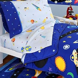 Buy Olive Kids Out Of This World Toddler Sheet Set (3 pc. Set) by Olive Kids now!