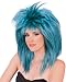 Deluxe Tinsel Wigs Halloween Wigs Blue