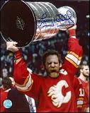 Lanny Mcdonald Calgary Flames Autographed/Hand Signed 8X10 89-Cup Photo
