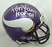 Ron Yary Autographed/Hand Signed Minnesota Vikings Mini Helmet