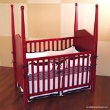 heritage crib red