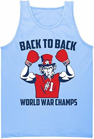 Uncle Sam 'Back to Back World War Champs' Tank Top