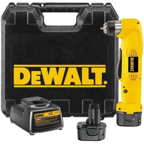 DEWALT DW955K 9.6 Volt 3/8-Inch Cordless Right Angle Drill/Driver Kit