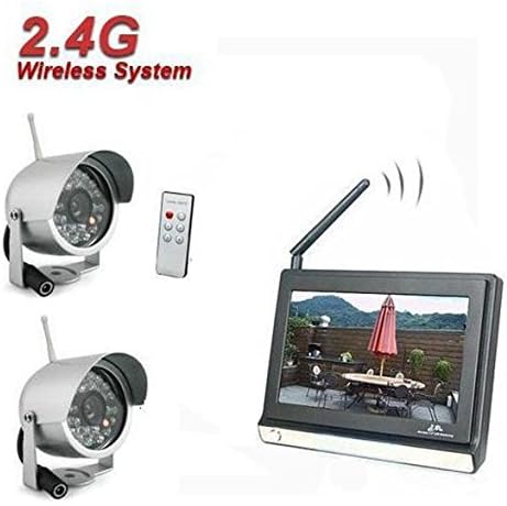 Baby monitor 7" LCD Security System Wireless Baby Monitor Camera With 2 IR Camera Audio and Video Baby Care Monitors BBM 05