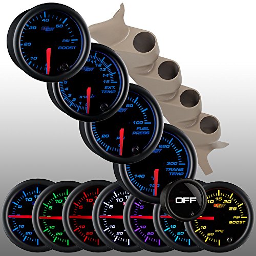 Shop Limited Cheap GlowShift 9907 Ford Super Duty Powerstroke Tan Quad