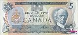 billets de banque pour collectionneurs: canada Pick-no: 92b bankfrisch 1979 5 Dollars