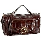 Rampage Glazed Leather Satchel