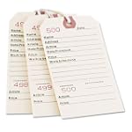 Avery Repair Tags, Strung, Manila, 5.25 x 2.625 Inches, Pack of 500 (15030)
