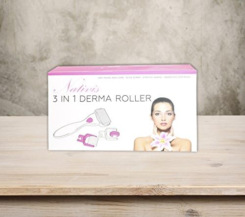 Acne Scar Removal - Microderm Abrasion Roller - Remove Scars and Blemishes Caused By Acne Cuts Scrapes and Surgery - Helps Hide Stretch Marks and Cellulite Spots - Skin Roller With 2 mm Needles for Precise Care