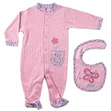 Butterfly Garden Sleep N Play & Bib