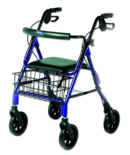 Economy Rollator Blue Red