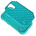 Galaxy S5 Active Case, Style4U Galaxy S5 Active Studded Rhinestone Crystal Bling Hybrid Armor Case Cover for Samsung Galaxy S5 Active G870 with 1 HD Screen Protector and 1 Stylus (Not for Samsung Galaxy S5) [Teal / Mint Green]