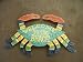 WELCOME To The Beach Crab Metal sign full color 32