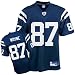 Reggie Wayne Jersey: Reebok Blue Replica #87 Indianapolis Colts Jersey - Medium