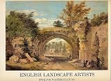 English Landscape Artist Twelve 12 Watercolours
