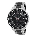 U.S. Polo Assn. Men’s US8170 Analog-Digital Black Dial Gun Metal Bracelet Watch