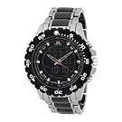 U.S. Polo Assn. Men’s US8170 Analog-Digital Black Dial Gun Metal Bracelet Watch picture