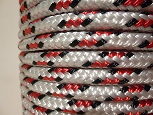 1/4" x 100 ft. Valsail Double Braid Yacht Braid Polyester Sailboat Rigging Nautical Rope Spool. Valley Rope.