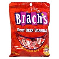 Brach's AandW Root Beer Barrels, 7.5-Ounce Bags (Pack of 12)