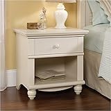 UPC 042666021425 product image for Sauder Harbor View Night Stand, Antiqued White Finish | upcitemdb.com