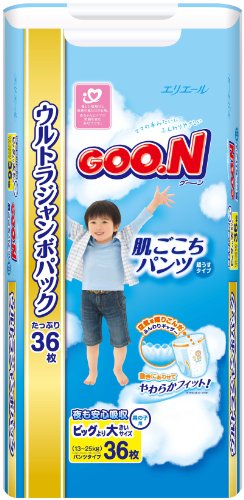 グーン 肌ごこちパンツ BIGより大きいサイズ 36枚 男の子