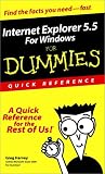 Internet Explorer 5.5 for Windows for Dummies Quick Reference