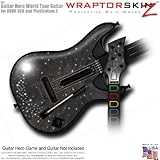 Stardust Black Skin fits Band Hero, Guitar Hero 5 & World Tour Guitars for XBOX 360 & PS3 (GUITAR NO