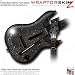 Stardust Black WraptorSkinz Skin fits Guitar Hero World Tour Guitar for XBOX 360 and PS3 (GUITAR NOT INCLUDED)