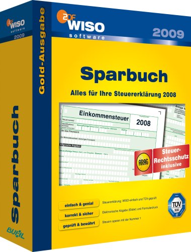 WISO Sparbuch Gold 2009 inkl. ARAG Steuer-Rechtsschutz