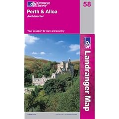 Perth and Alloa, Auchterarder (Landranger Maps)