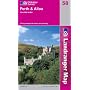 Perth and Alloa, Auchterarder (Landranger Maps)