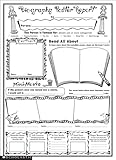 Instant Personal Poster Sets: Biography Report: 30 Big Write-and-Read Learning Posters Ready for Kids to Personalize and Display With Pride!