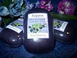 Kappus Blackberry Soaps, 3.2 oz. Bar, Set of 3