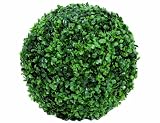 Siena Garden 329030 Buchsbaumkugel, gr&uuml;n, &Oslash; 25cm, aus Kunststoff