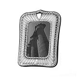 Wallace Sterling Pointed Medallion Frame, 2 1/4 x 3 1/2