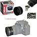 10 Piece Ultimate Lens Package For the Canon PowerShot G10 G11 G15 G16 Digital Camera Includes .43x High Definition II Wide Angle Panoramic Macro Fisheye Lens + 2.2x Extreme High Definition AF Telephoto Lens + Professional 5 Piece Filter Kit (UV, CPL, FL, ND4 and 10x Macro Lens) + Tube Adapter for the Canon LA-DC58L G15 G16 + Flower Lens Hood + Deluxe Lens Cleaning Kit + LCD Screen Protectors + Mini Tripod + 47stphoto Microfiber Cloth Photo Print !