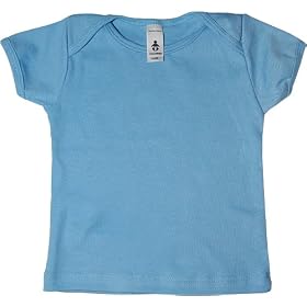 American Apparel Infant Baby Rib Short Sleeve Lap T-Shirt