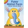 Funny Animal Faces Sticker Activity Book (Dover Little Activity Books)